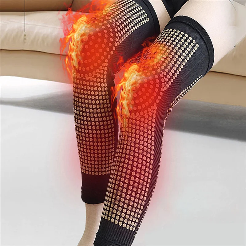 

Women Knee Warmer Men Self Heated Knee Pads Elderly Heated Knee Massager Knee Wrap Adjustable Winter Joint Warmer Cold Leg 2022
