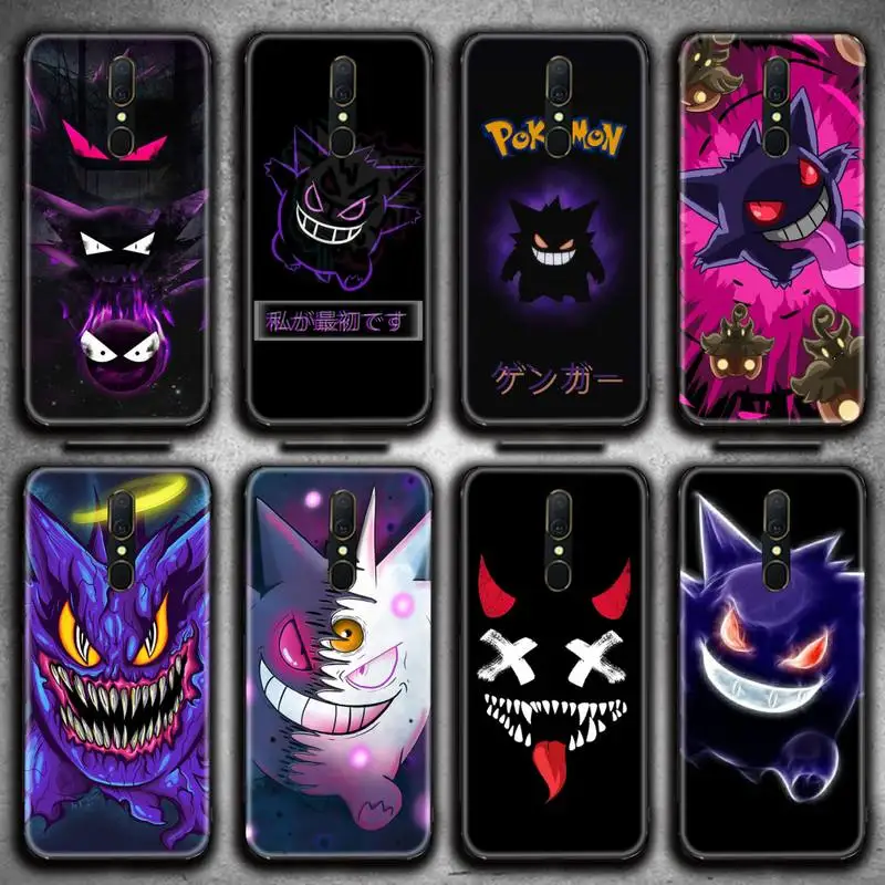 

Pokemon Gengar Phone Case For Oppo A5 A9 2020 Reno2 z Renoace 3pro A73S A71 F11