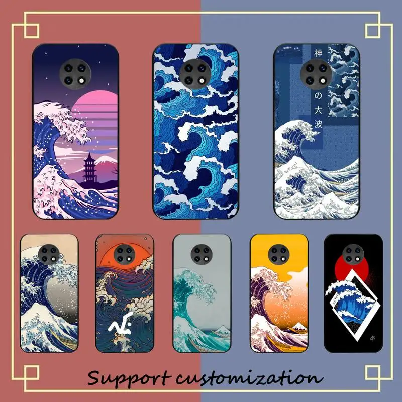 

The Big Wave of kanagawa Phone Case for Redmi Note 8 7 9 4 6 pro max T X 5A 3 10 lite pro