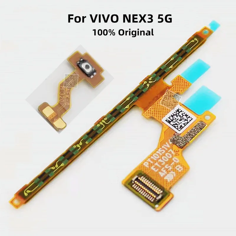 

Original ON/OFF/Volume Side Buttons Connector For VIVO NEX 3 Nex3 5G Power Switch Volume Flex Cable Replacement Parts FPC