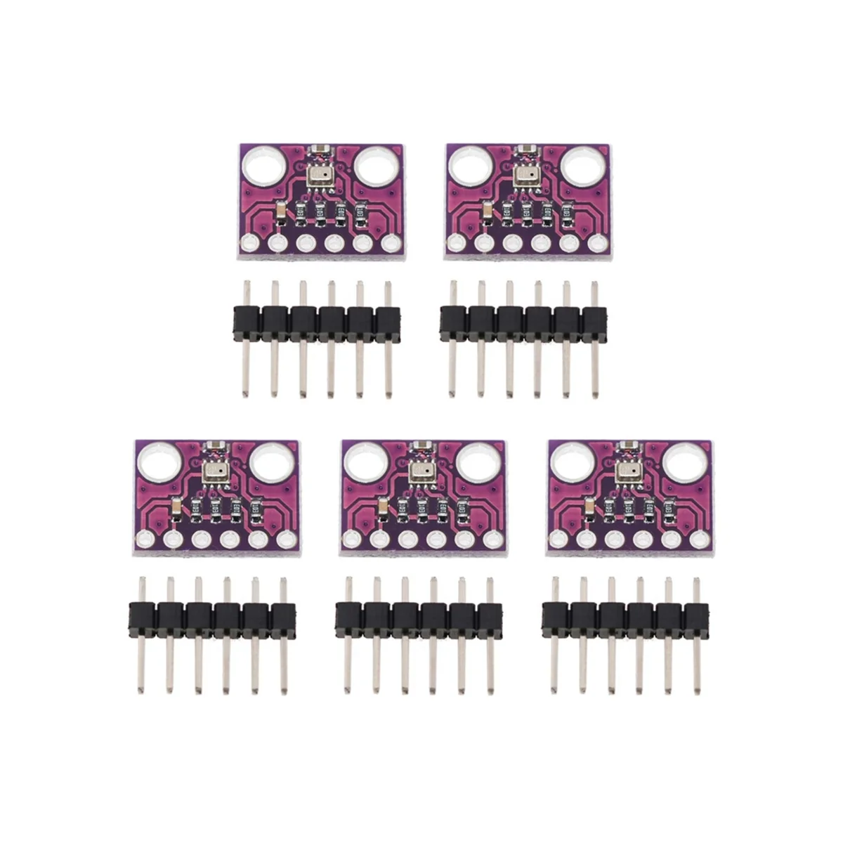 

5Pcs BME280-3.3 BME280 BMP280-3.3V Digital Module Temperature Barometric Pressure Sensor Module for BMP280