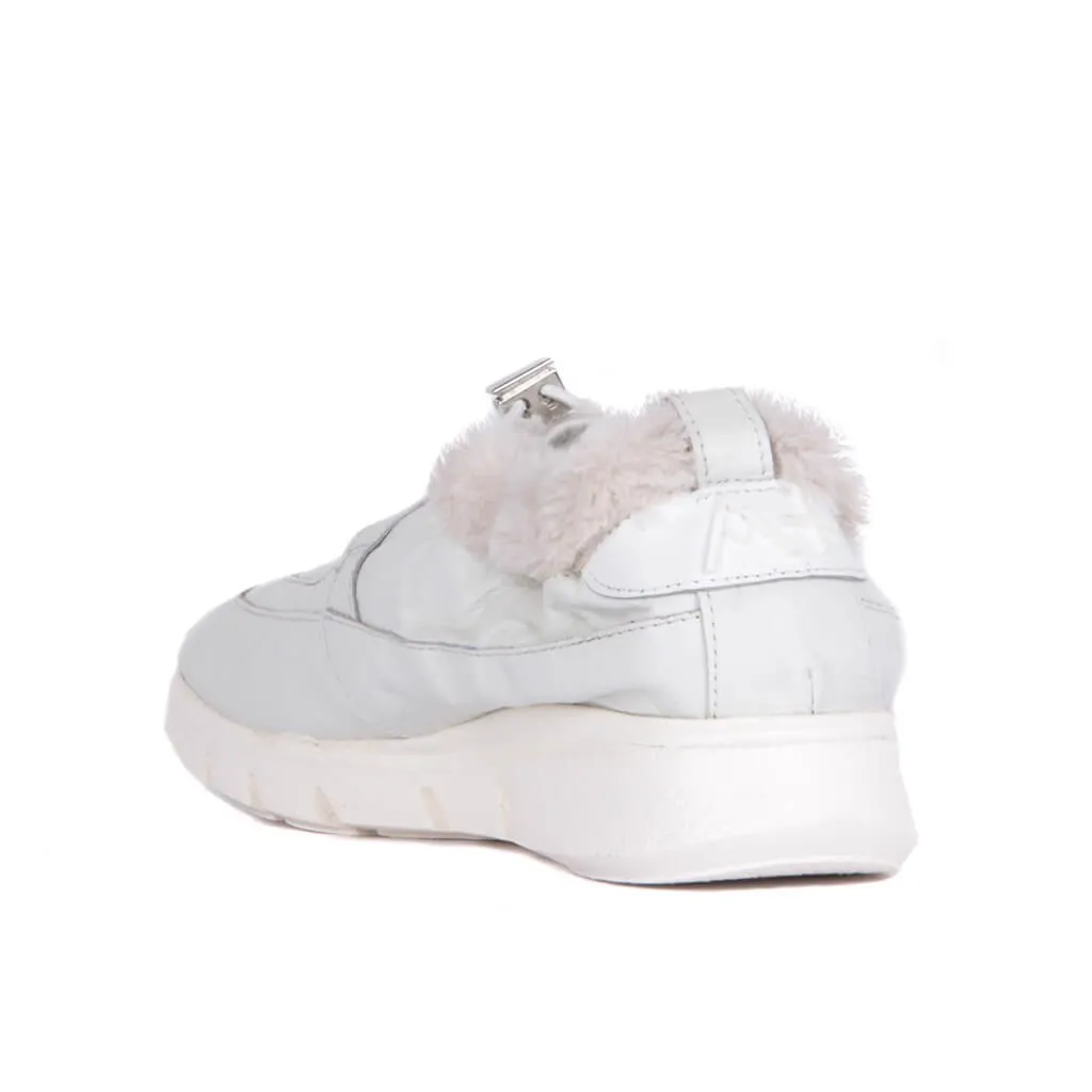 Изготовление на заказ-белая повседневная женская обувь |