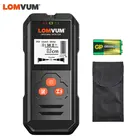 Металлоискатель LOMVUM с подсветкой, черный лазерный детектор переменного тока, с ЖК-дисплеем и звуковым сигналом