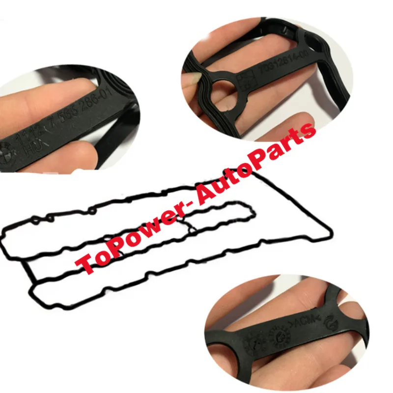 

NEW Valve Cover Gasket Set OEM 11127565286 713936600 11111400 for BMWW 1 Series Z4 135i 335i 335Xi 535i 740i 3.0L 2007-2016