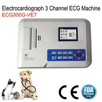 ecg300g vet handed electrocardiograph 3 12 channel 12 lead ekg ecg machine with pc software