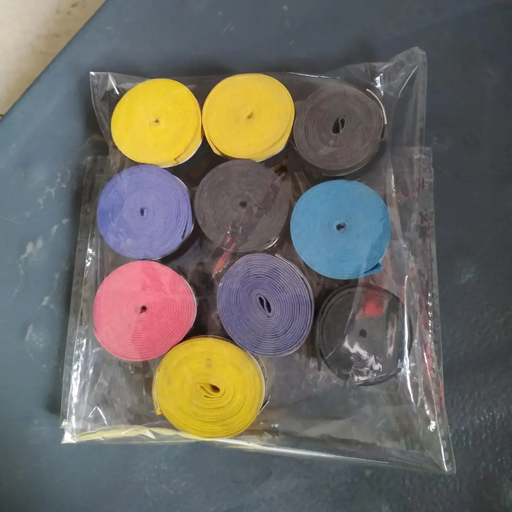 

10Pcs Original HEAD Tennis Overgrip Tennis Racket PU Anti-Skid Sweatband Absorbed Wrap Taps Tenis Racquet Damper Dry Grip