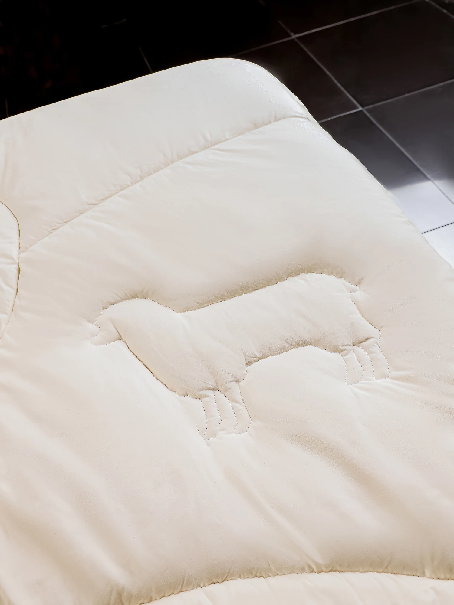 Одеяло &quotШерсть Мериноса&quot + &quotЛебяжий пух&quot. Чехол хлопок тик ультра теплое