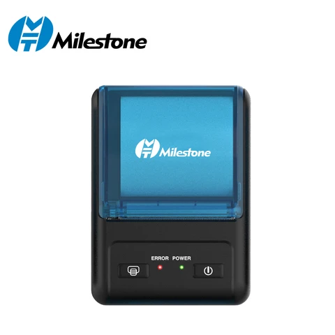 Milestone Portable Mini Wireless Thermal Printer Bluetooth Android Receipt Printing 58mm Office  Android Receipt Printer Epson printer