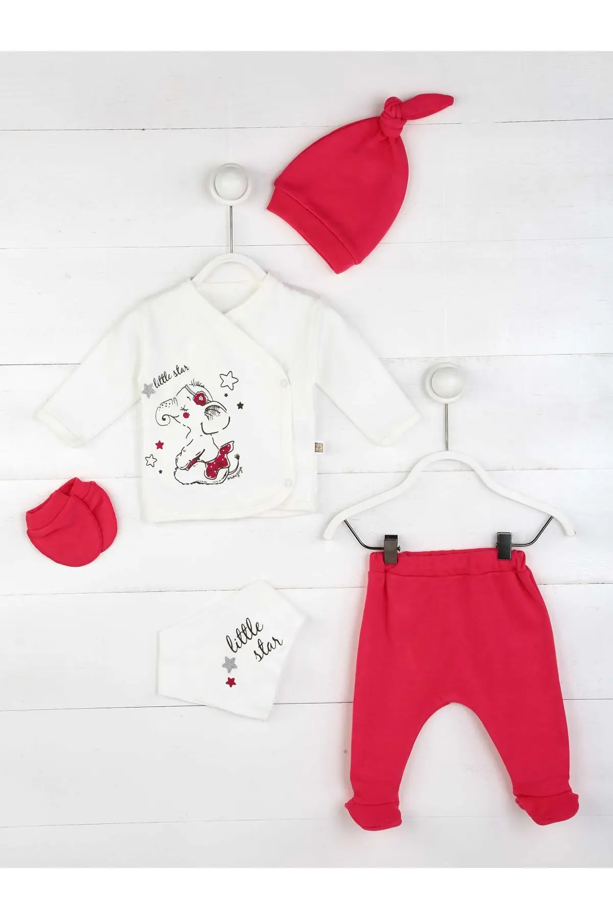 Фуксия новорожденная девочка 5 li выход больницы|Комплекты одежды| |