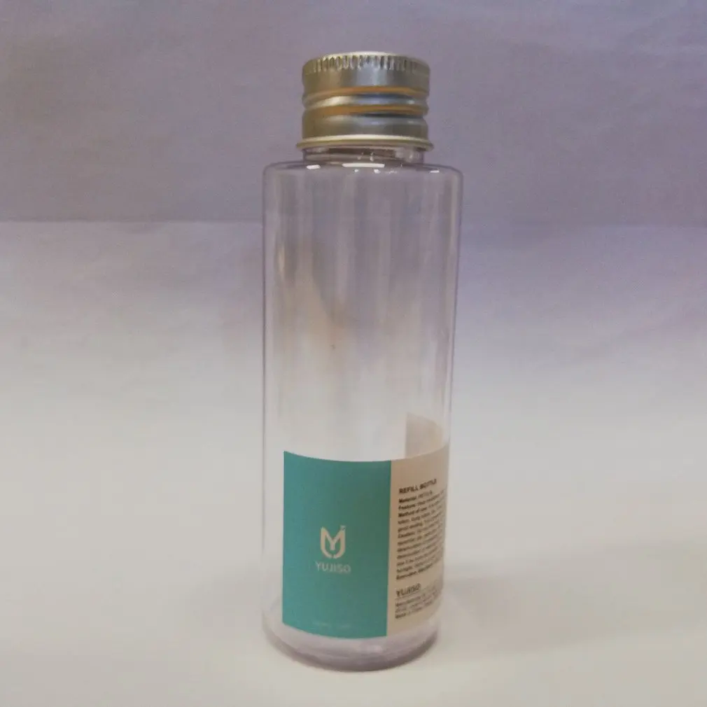

Aluminum cap type bottling bottle 100ml Aluminum Cap Refillable Bottles Mini Vial