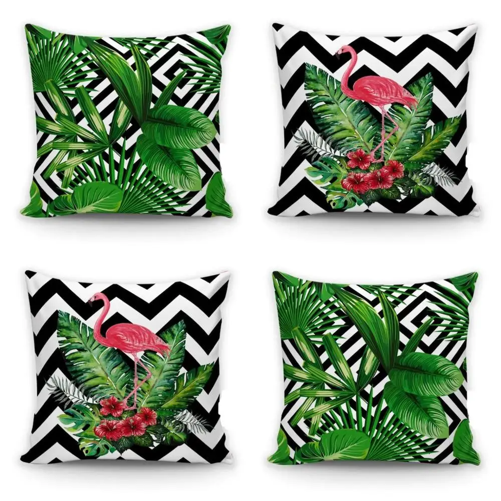 

(4) Pieces Combination Digital Printed Pillow Case ( 43cmx43cm ) I Decorative