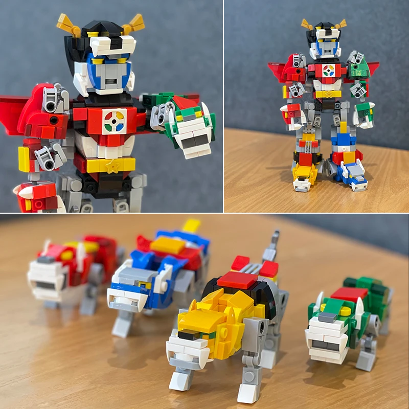 Конструктор MOC Voltroned Robot фигурка героя аниме технические блоки конструктор Набор