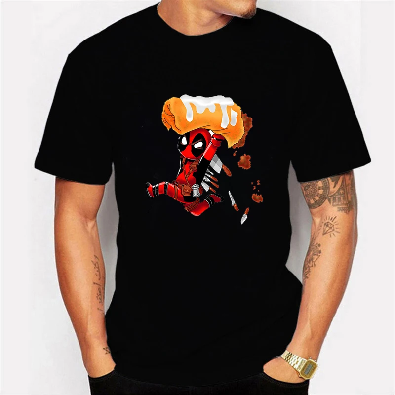 T Shirt 10 Футболка Харадзюку, футболка Дэдпул, повседневные короткие мужские топы с надписью I Am Unicorn, крутая Мужская одежда, уличная одежда, Camisetas Hombre - Цвет: T Shirt 10