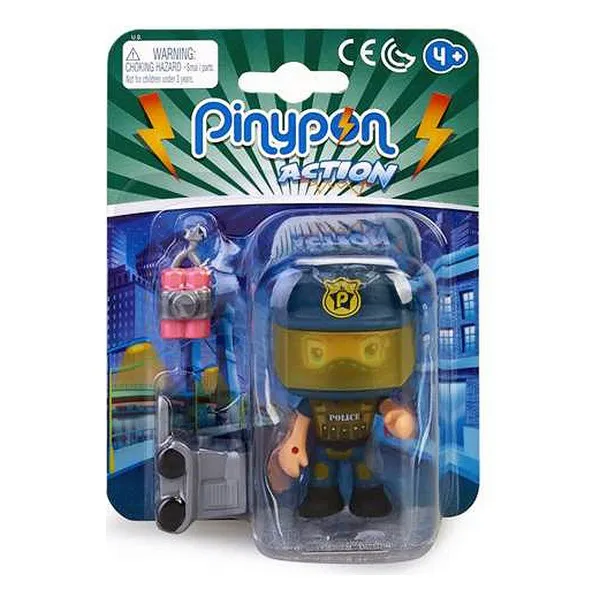 Экшн фигурка Pinypon Action Police Famosa|Мягкие игрушки животные| |
