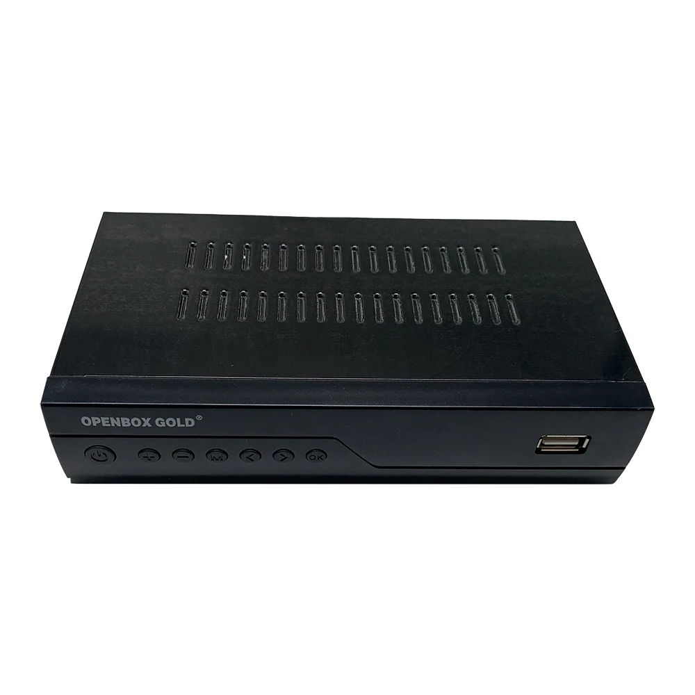 DVB T2 S2 комбинированный цифровой Full HD Openbox Золотой спутниковый ТВ-приемник