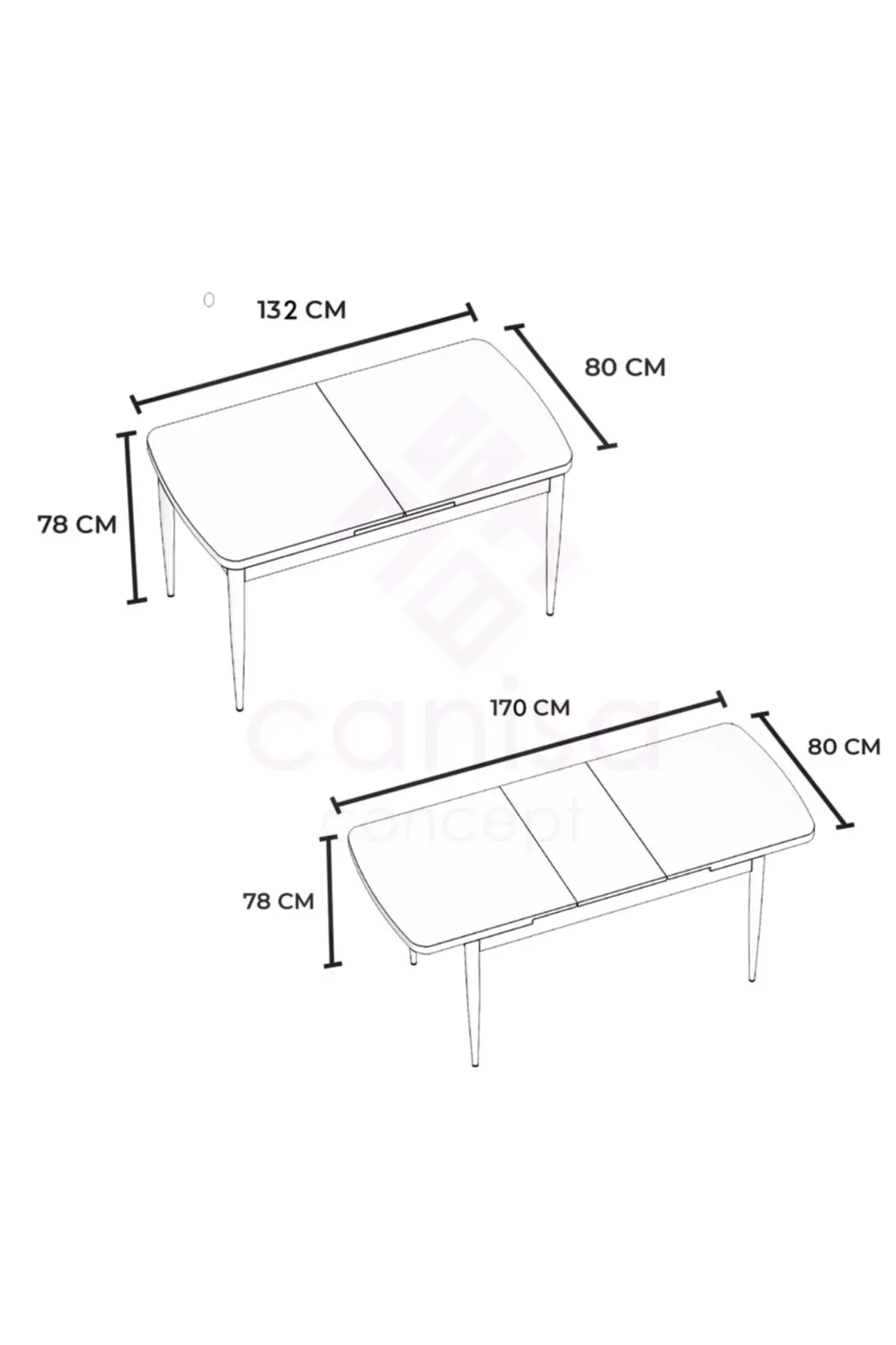 

Renewable marble pattern dining table