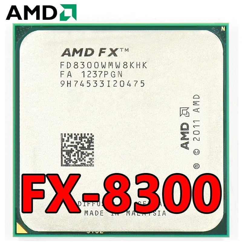 Восьмиядерный процессор AMD FX 8300 3 ГГц 8 Мб кэш-памяти Socket AM3 + 95 Вт стандарпосылка