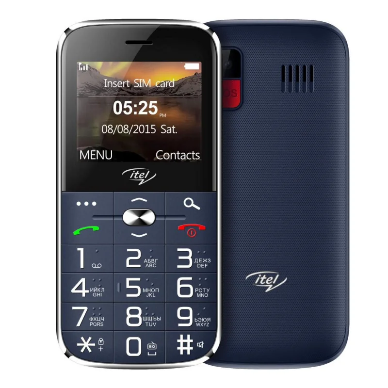 Мобильный телефон Itel IT2590 2.2' TN 32МБ 0.08МП ThreadX 1900mAh | Мобильные телефоны и