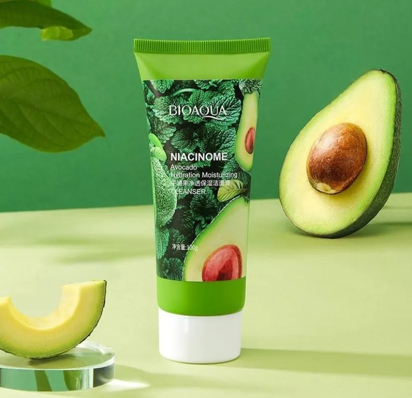 Пенка для умывания с экстрактом Авокадо Niacinome Avokado Cleanser 100 мл. BIOAQUA | Красота и
