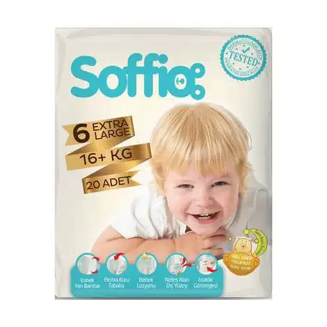 Soffio | Подгузник Все размеры и цифры тела Сухие подгузники Одноразовые Качество