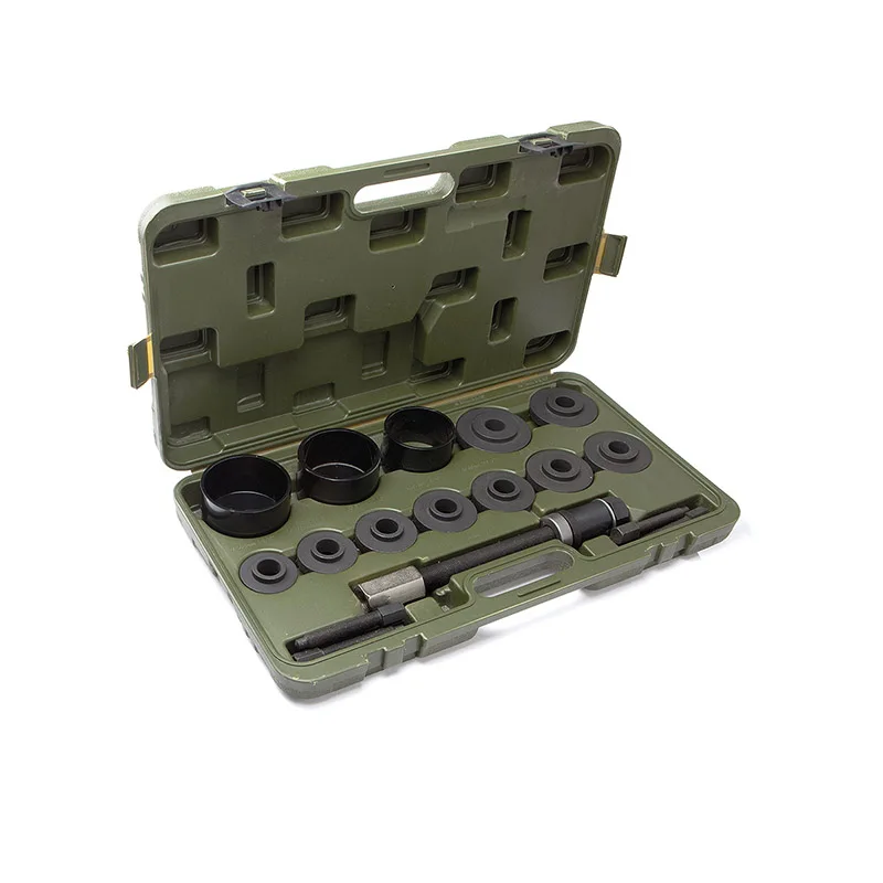 Съёмник подшипника ступицы универсальный 10 предметов набор для запрессовки и