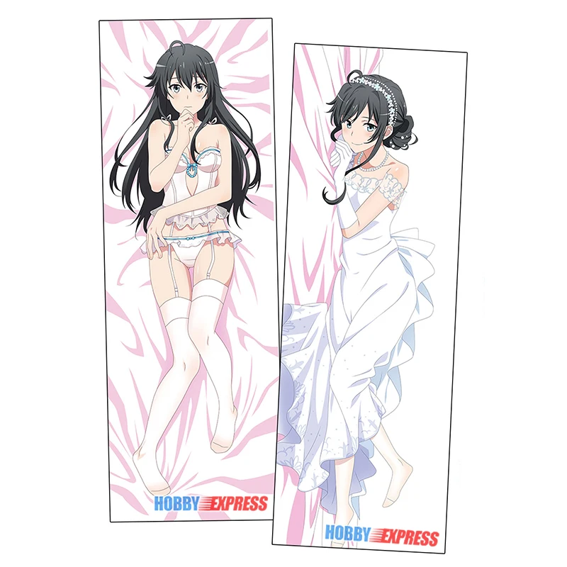 Hobby Express Anime Dakimakura Japanese Otaku Waifu Hugging Body Pillow Cover Yukino Yukinoshita ADP20428 | Дом и сад