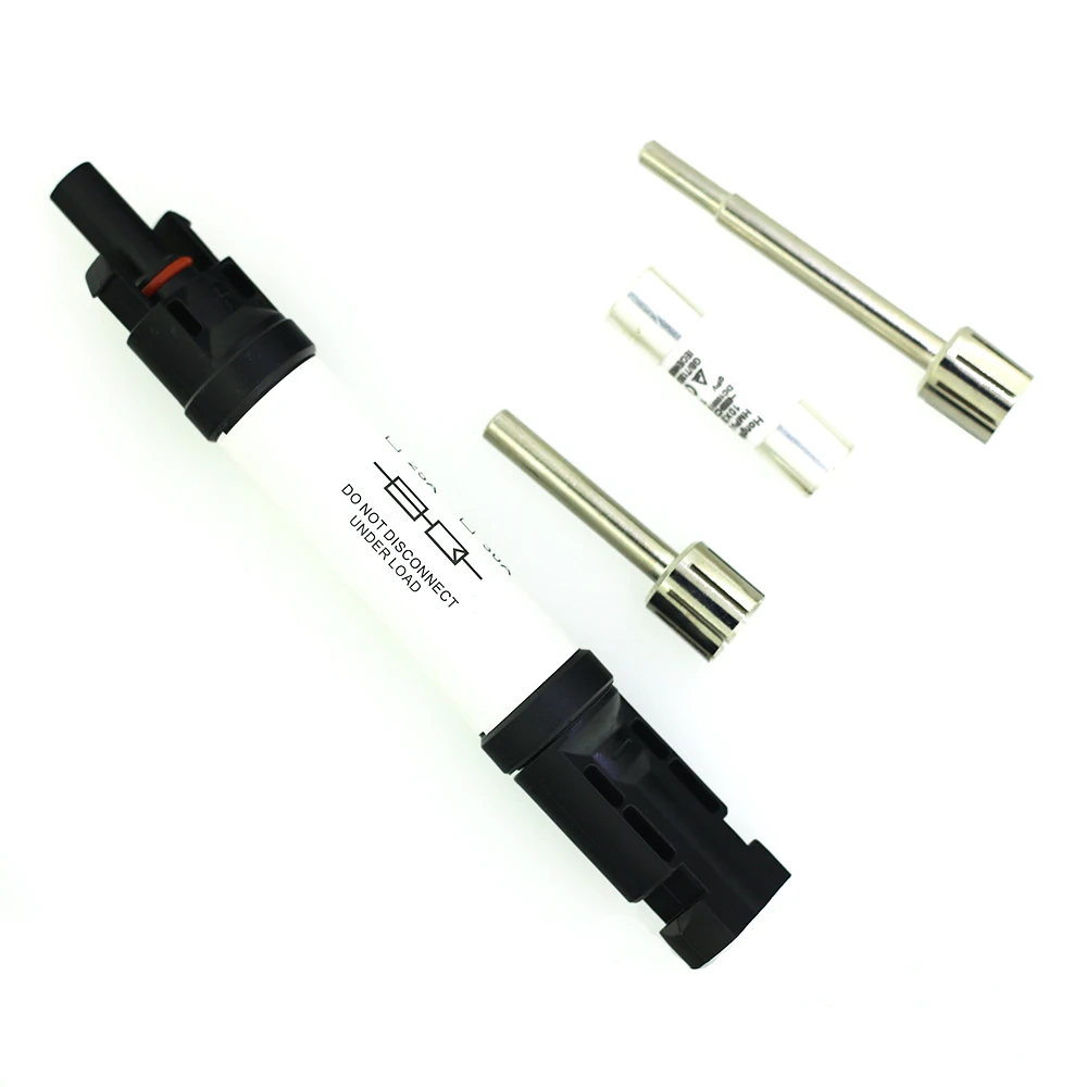 

2PCS 20A Solar Fuse Connector PV Fuse Holder IP68 Waterproof PV Inline Fuse Holder