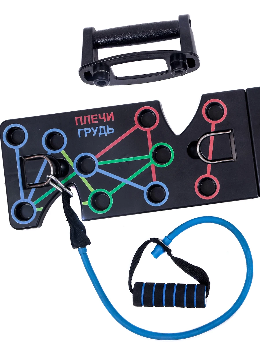 Упоры для отжиманий с эспандерами | Спорт и развлечения