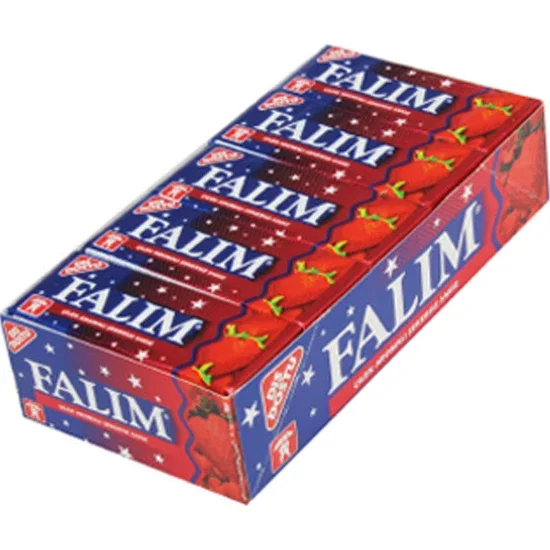 

WONDERFULL AMAZİNG Falım Sugar Free Gum Strawberry Flavored 5 pcs 7gr x 20 Li FREE SHIPPING