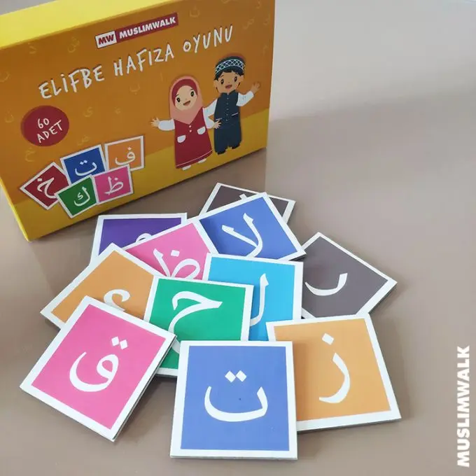 Elifbe Hafıza Oyunu İ İslami Eğitici Oyun (+ 3)|Карточные игры| |