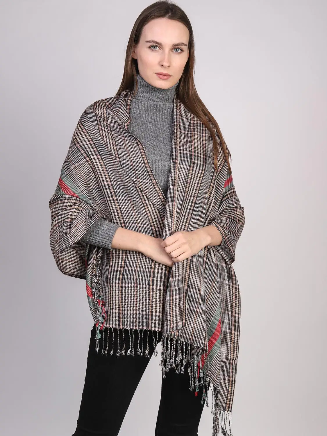 женские шарф RUS SHARF вискоза 40% хлопок модал 20% круглогодичный |