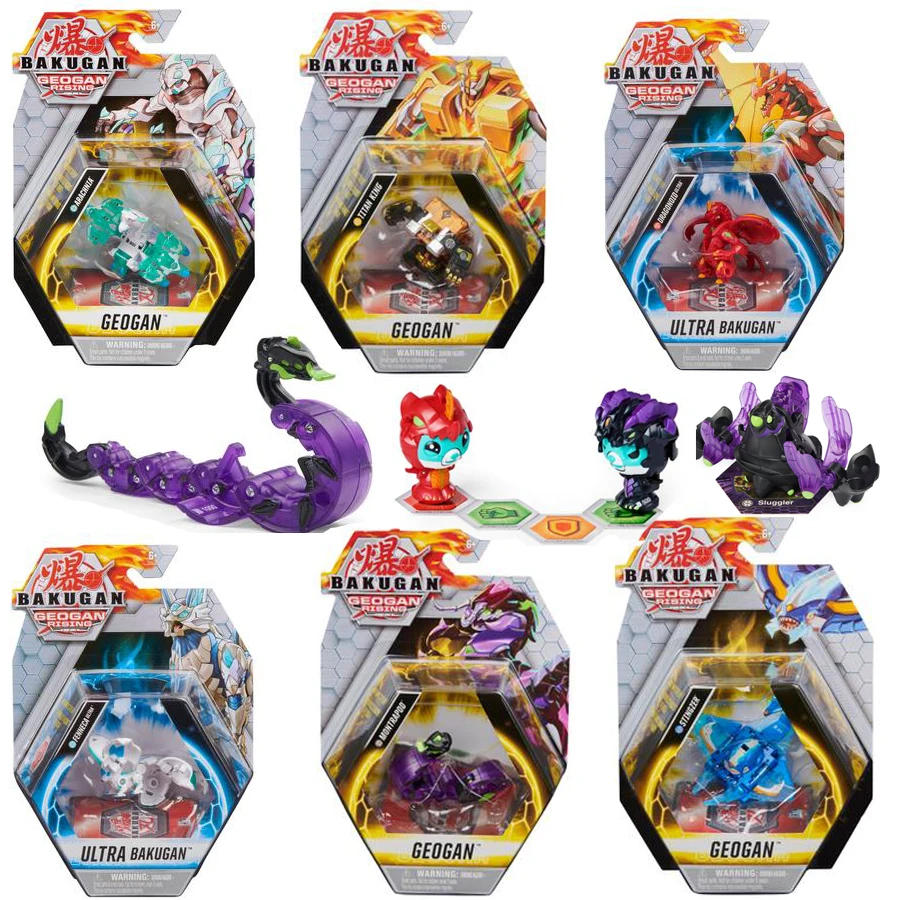Bakuganes Cubbo Deka Pack с Jumbo King и Core Geogan восходящие трансформирующие Коллекционные