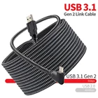 Кабель usb-c, 3 м, 5 м, 6 м, для Oculus Quest 1, 2, совместимый с VR, для быстрой зарядки и передачи данных