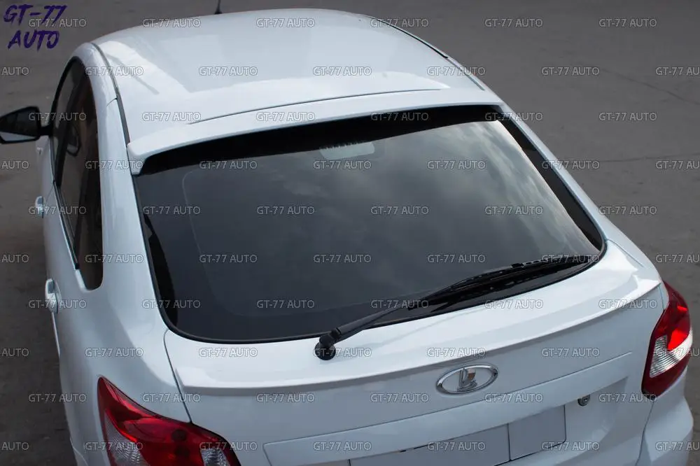 Спойлер нижний на крышку багажника для Lada Granta Liftback 2015-2018 saber внешний материал ABS