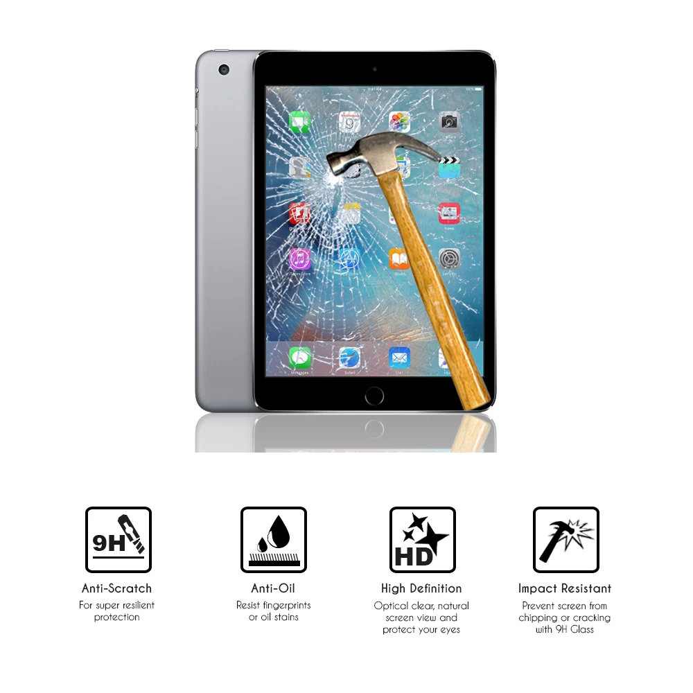 Вращающийся защитный чехол на 360 ° противоударный для планшета Apple iPad mini 1/2/3 |