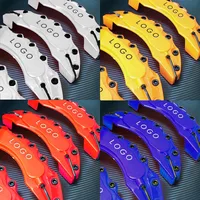 Universal Brake Disc 4 Psc Set Caliper Covers Vent Rim Exterior Accessory Tuning Style Wheel Covers 16 17 18 19 20 21 Inch