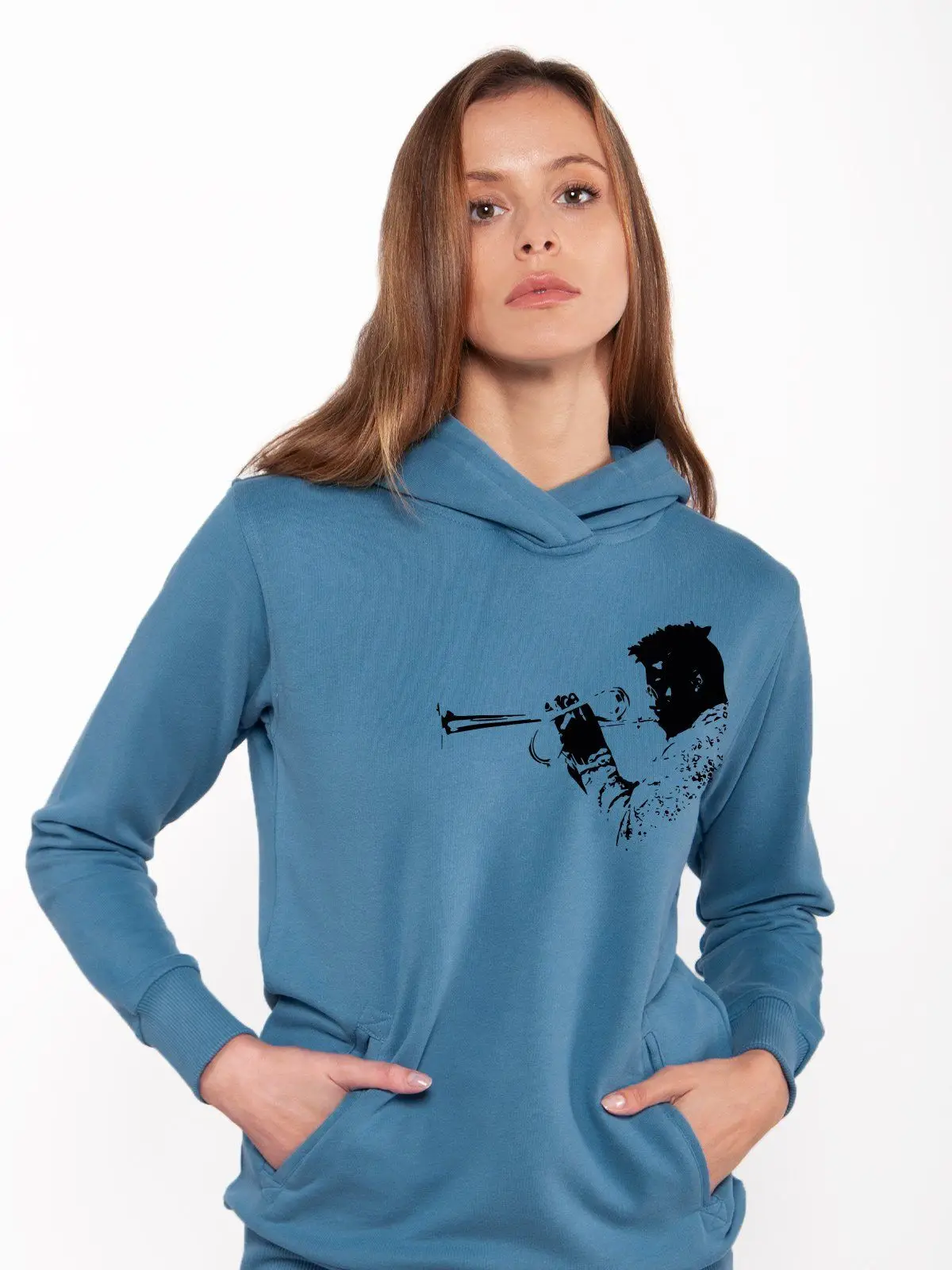 

Толстовка Женская/мужская оверсайз на флисе, зима, Рождество, 100% хлопок, одежда, толстовки с капюшоном, специальная продукция, черная качест...