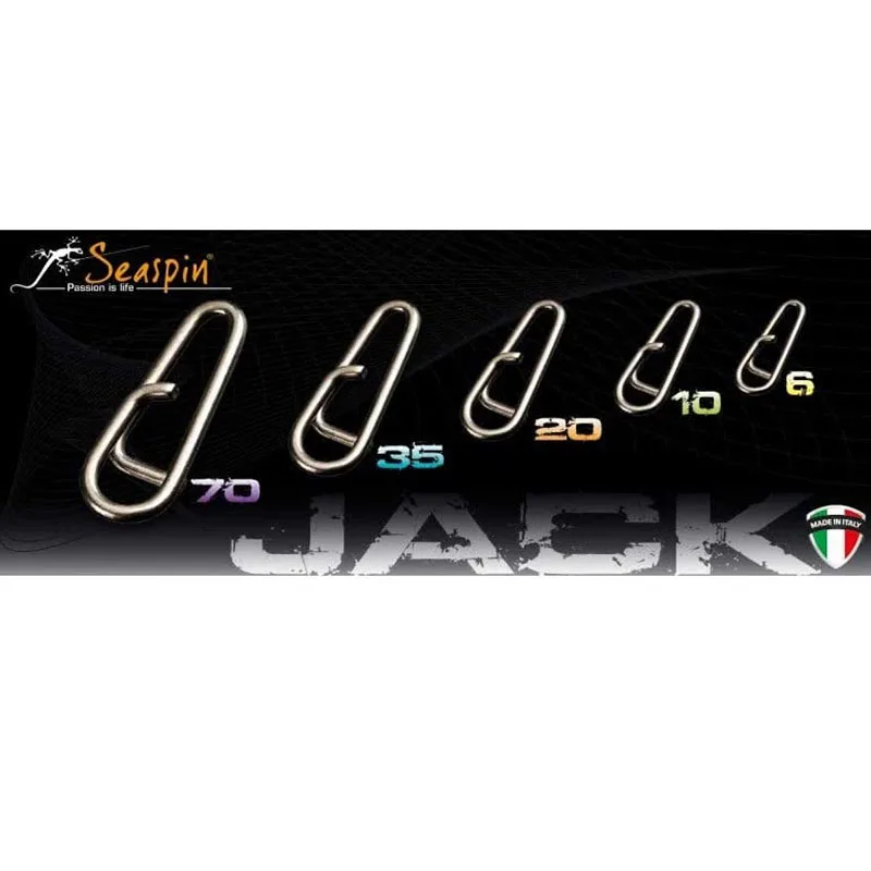 Быстроразъемные разъемы SEASPIN для рыболовных приманок Различные размеры