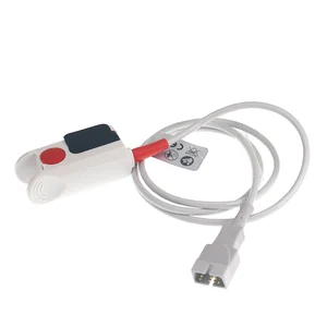 5 шт.лот, совместимый с Mindray 512F Nellcor Vitalert 1000, датчик Spo2 на палец для взрослых, 1 м, 7 контактов