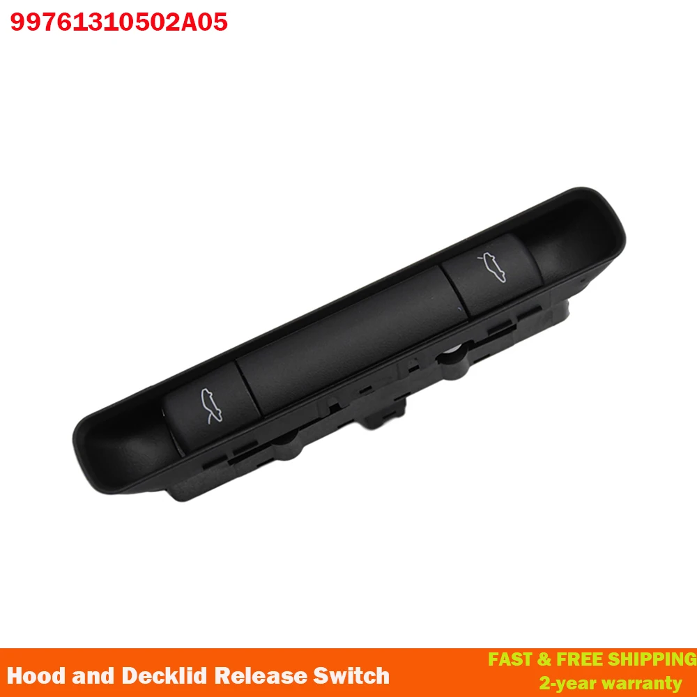 

Car Hood Decklid Release Switch 99761310502A05 Fit For Porsche 911 987 997 Boxster Cayman Carrera Hood Release Button