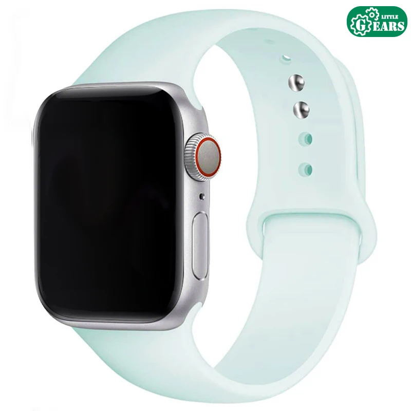 Ремешок силиконовый для Apple Watch iWatch Series 1 2 3 4 5 38 40 42 44 мм|Ремешки часов| |
