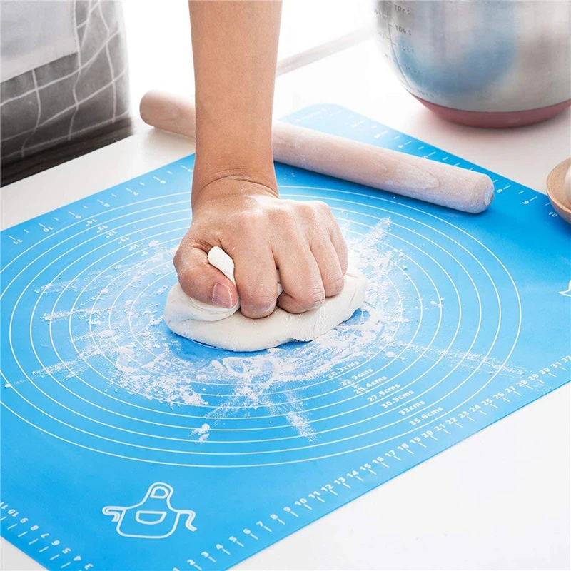 

Non-stick Kitchen Kneading Dough Mat Enlarged Cookie Cake Baking Mat Rolling Mats Pastry Pasta Kneading Mat Bakeware Table Mats