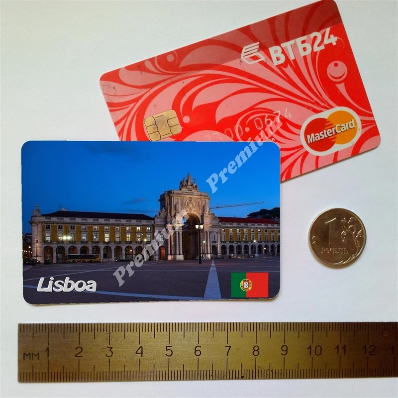 Лиссабон Португалия Сувенирный подарочный магнит на холодильник | Дом и сад