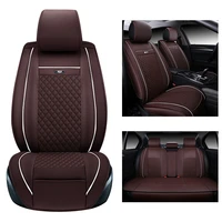 car seat covers for 99 car model universal leather front auto seat cushions automotive interior accessories 5 seat