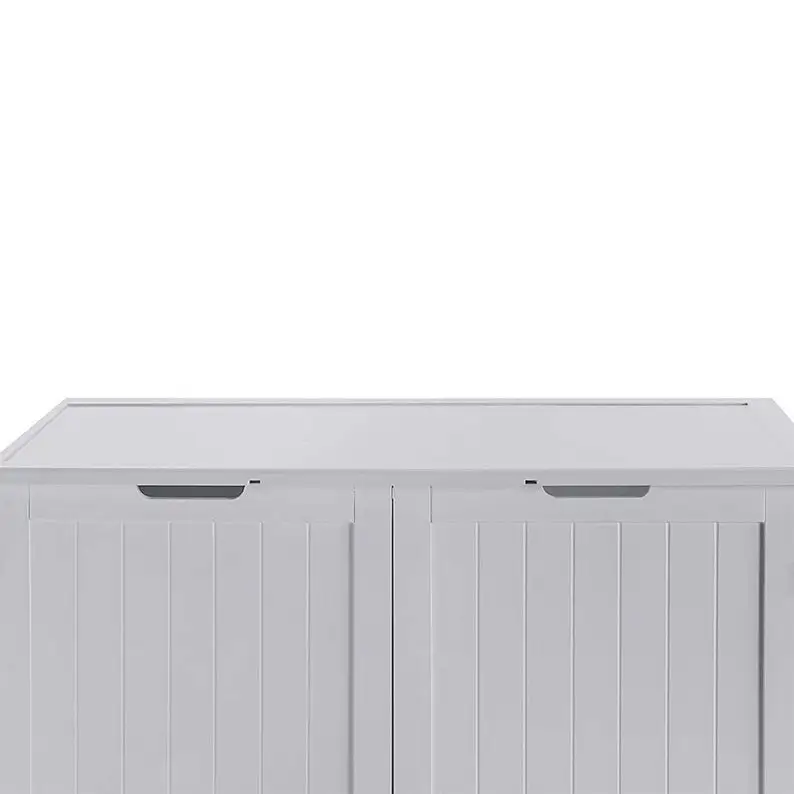 X-Large Cat Washroom Bench Litter Box Enclosure Furniture House with Table | Мебель