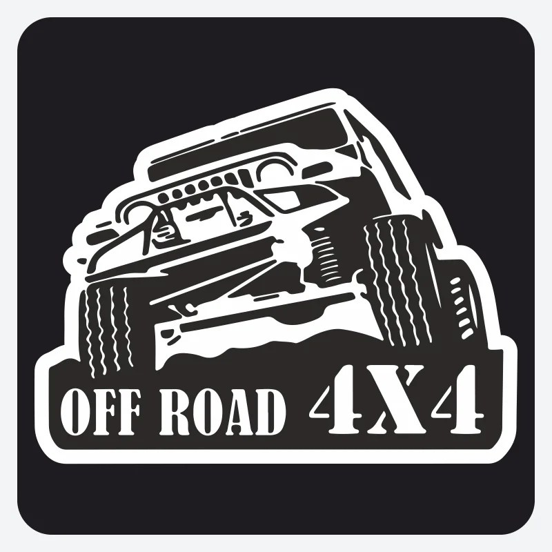 Наклейка на авто &quotOffroad&quot 17х13 см.|Наклейки автомобиль| |