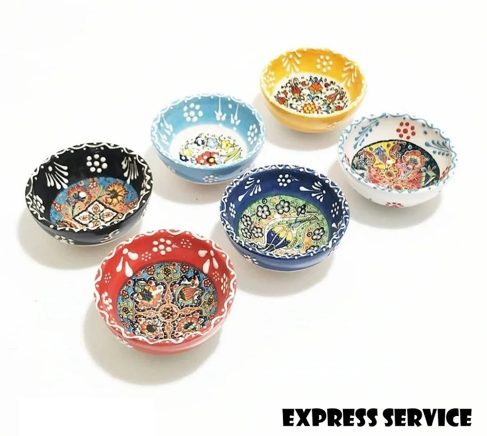 3 шт. Керамика глазури чаши Мандала турецкий Аутентичные мозаичная кружка Мёд