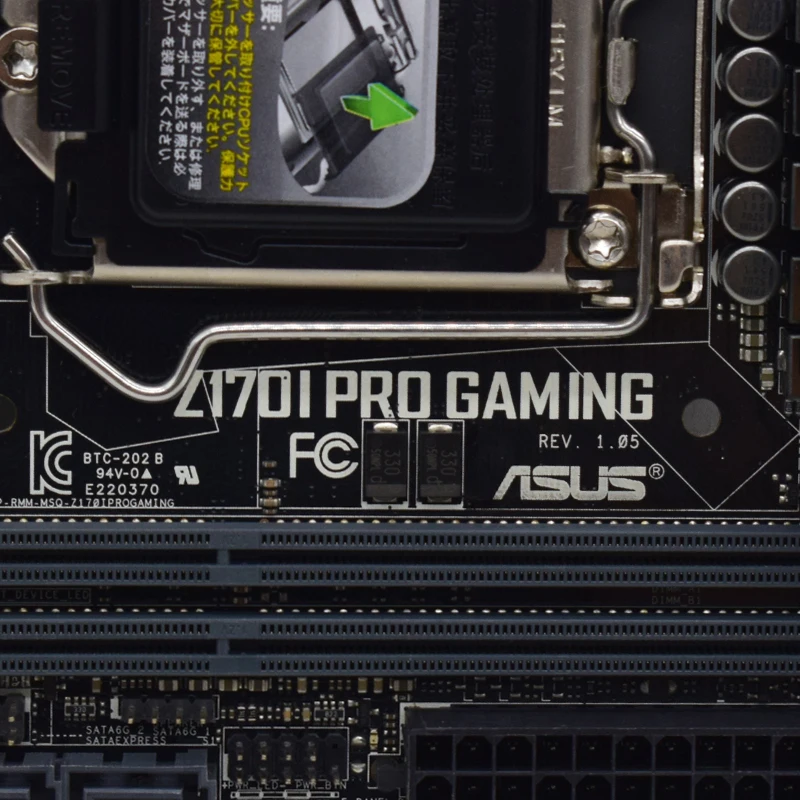 Материнская плата LGA 1151 Mini-ITX ASUS Z170I PRO игровая материнская 1151DDR4 Intel Z170 32 Гб USB для Core
