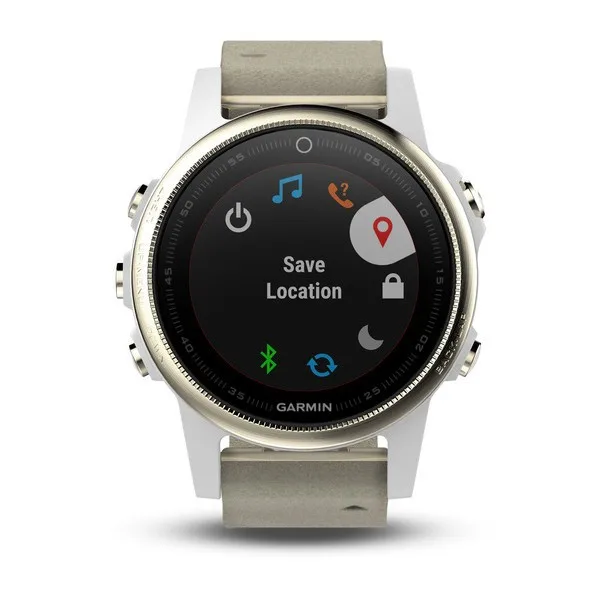 Garmin Fenix 5s Sapphire шампань с серым ремешком | Электроника