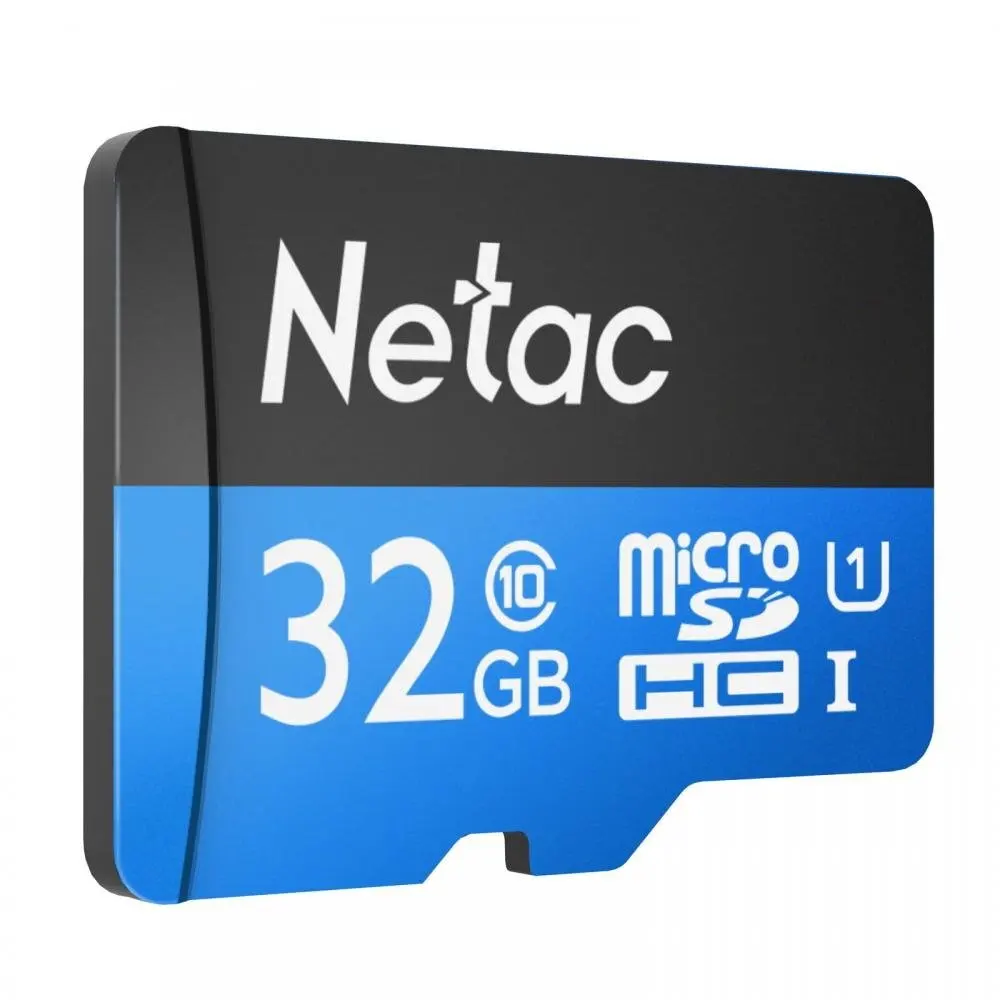 Карта памяти Netac MicroSD card P500 Standard NT02P500STN-032G-S 32GB retail version only | Компьютеры и офис